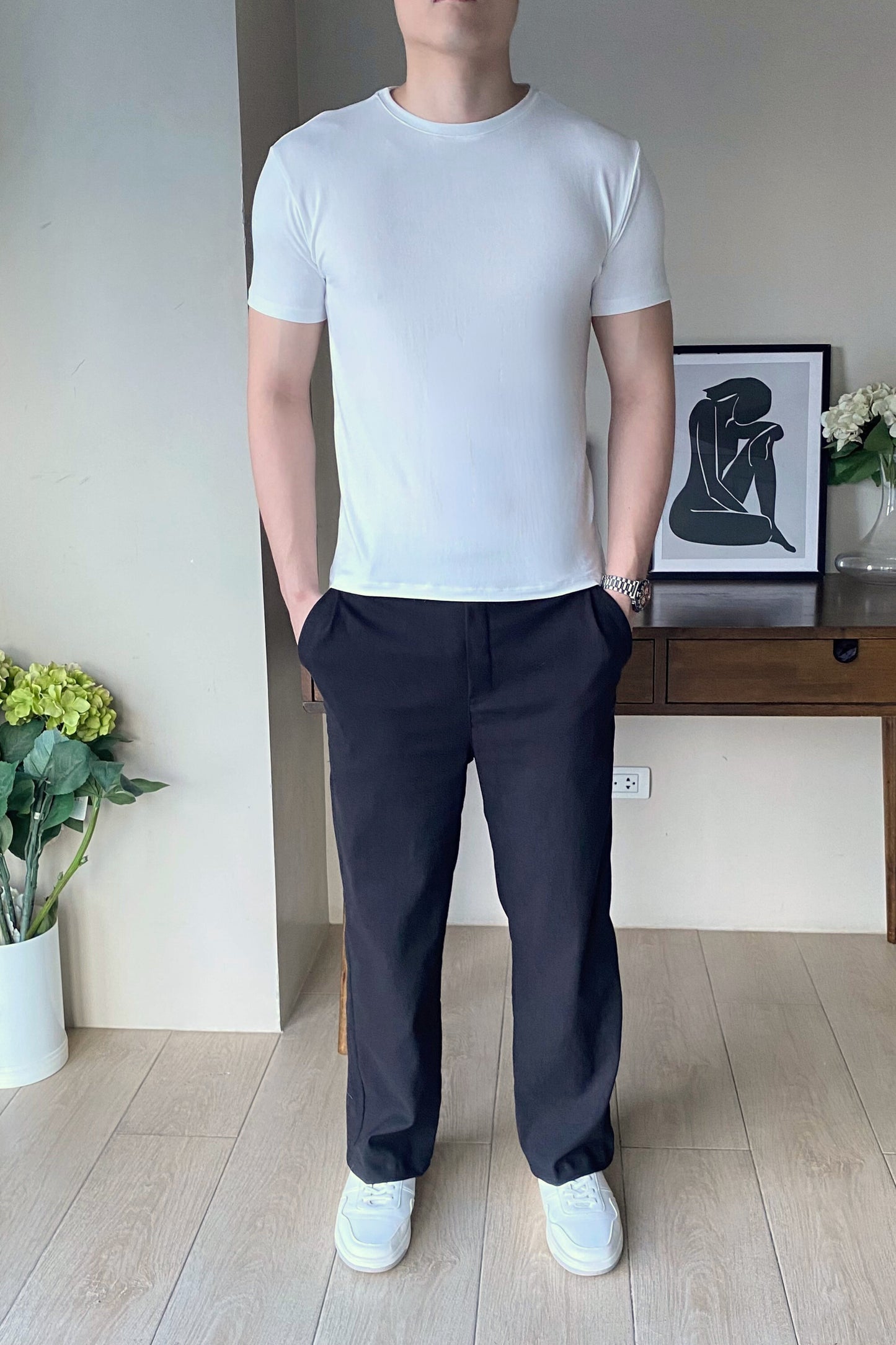 Breezewear Tailored Fit Tee - White