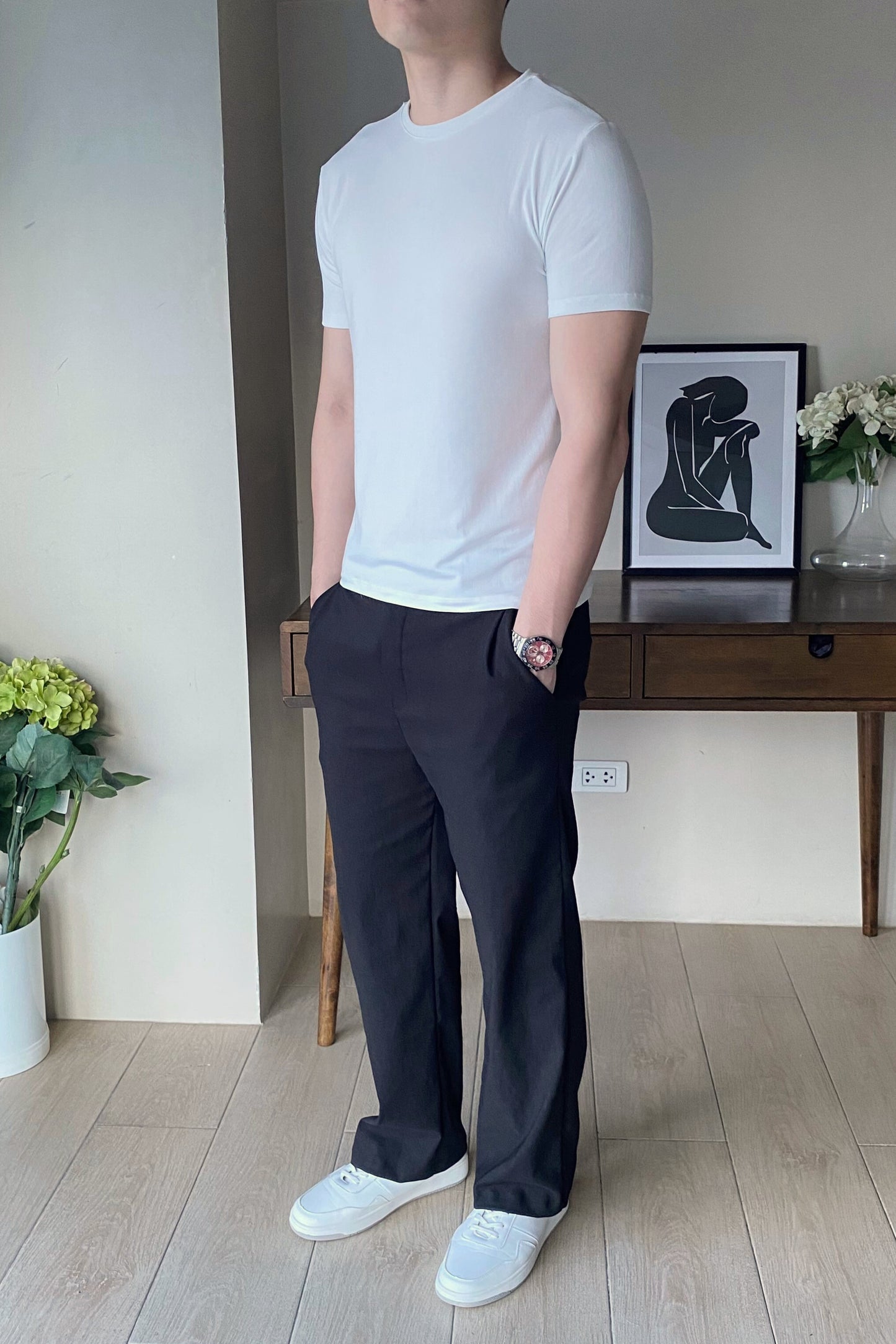 Breezewear Tailored Fit Tee - White