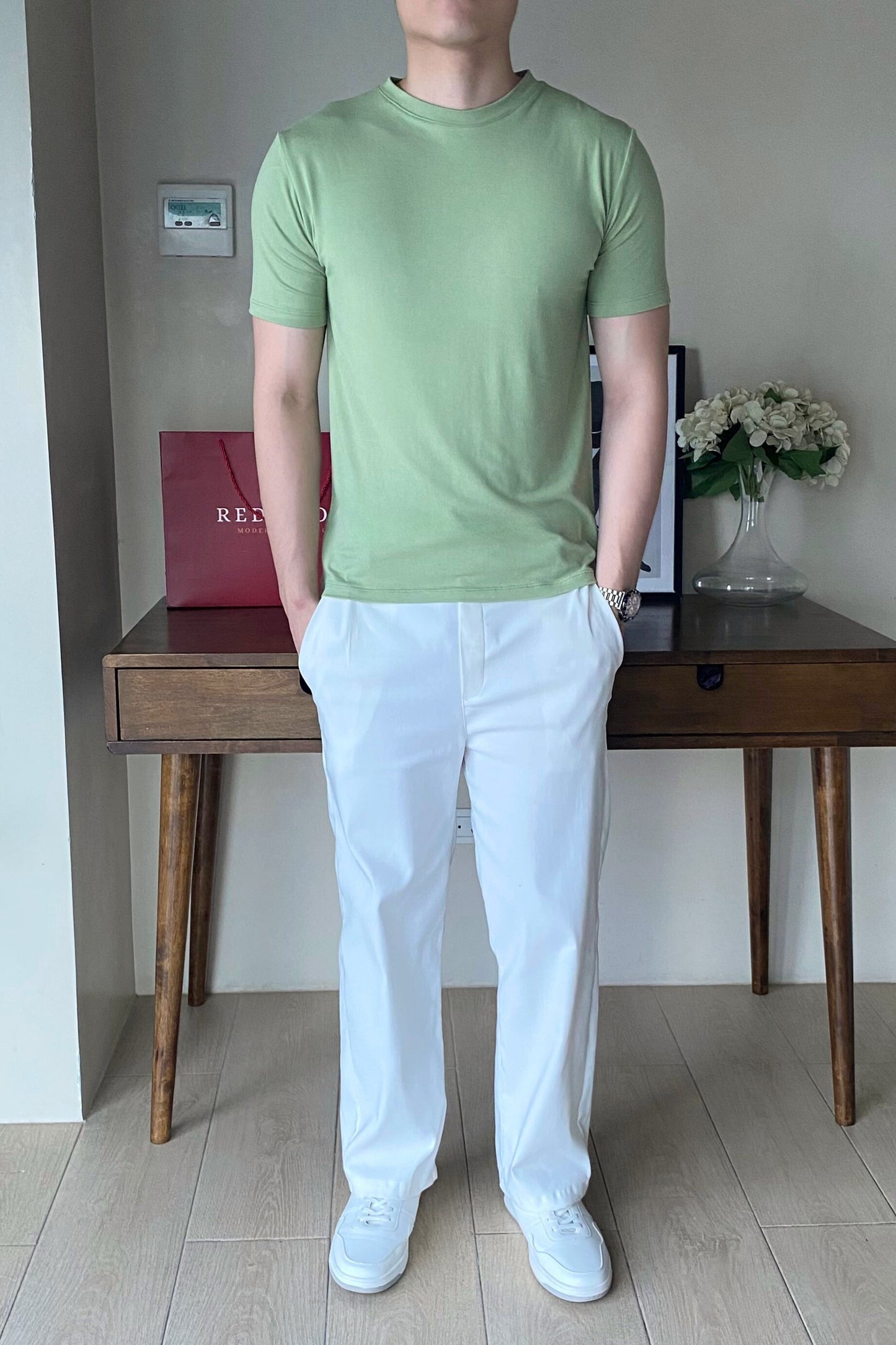 Breezewear Tailored Fit Tee - Sage Green