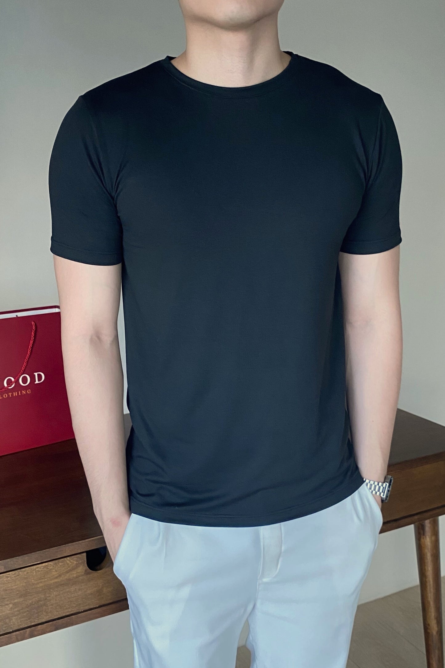 Breezewear Tailored Fit Tee - Black