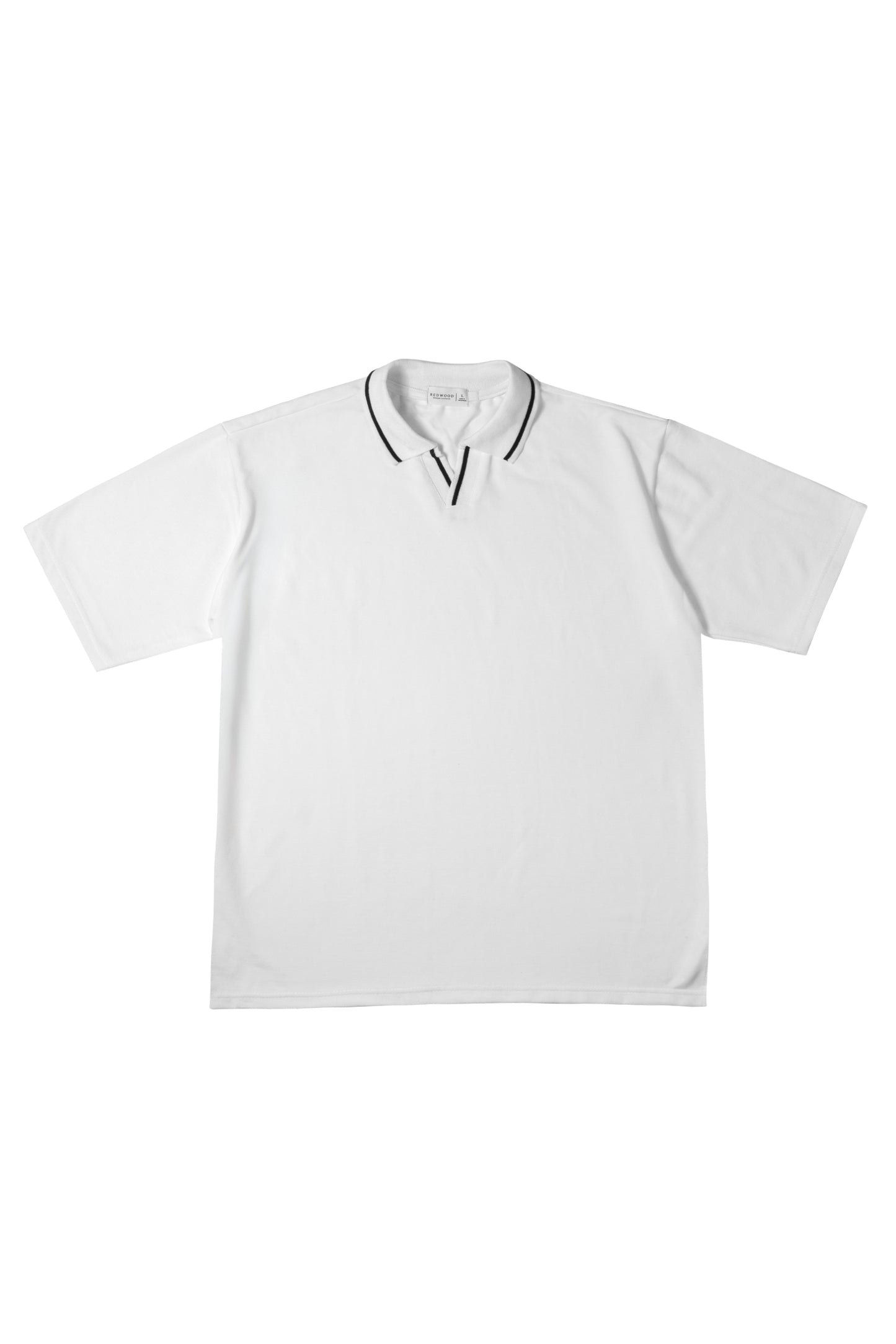 Oxford Knit Polo Shirt - White