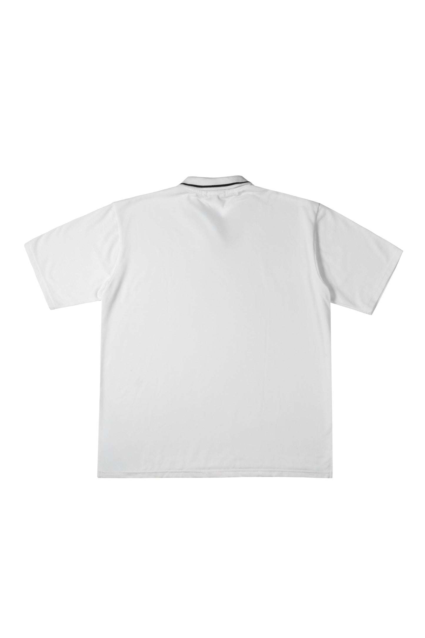 Oxford Knit Polo Shirt - White