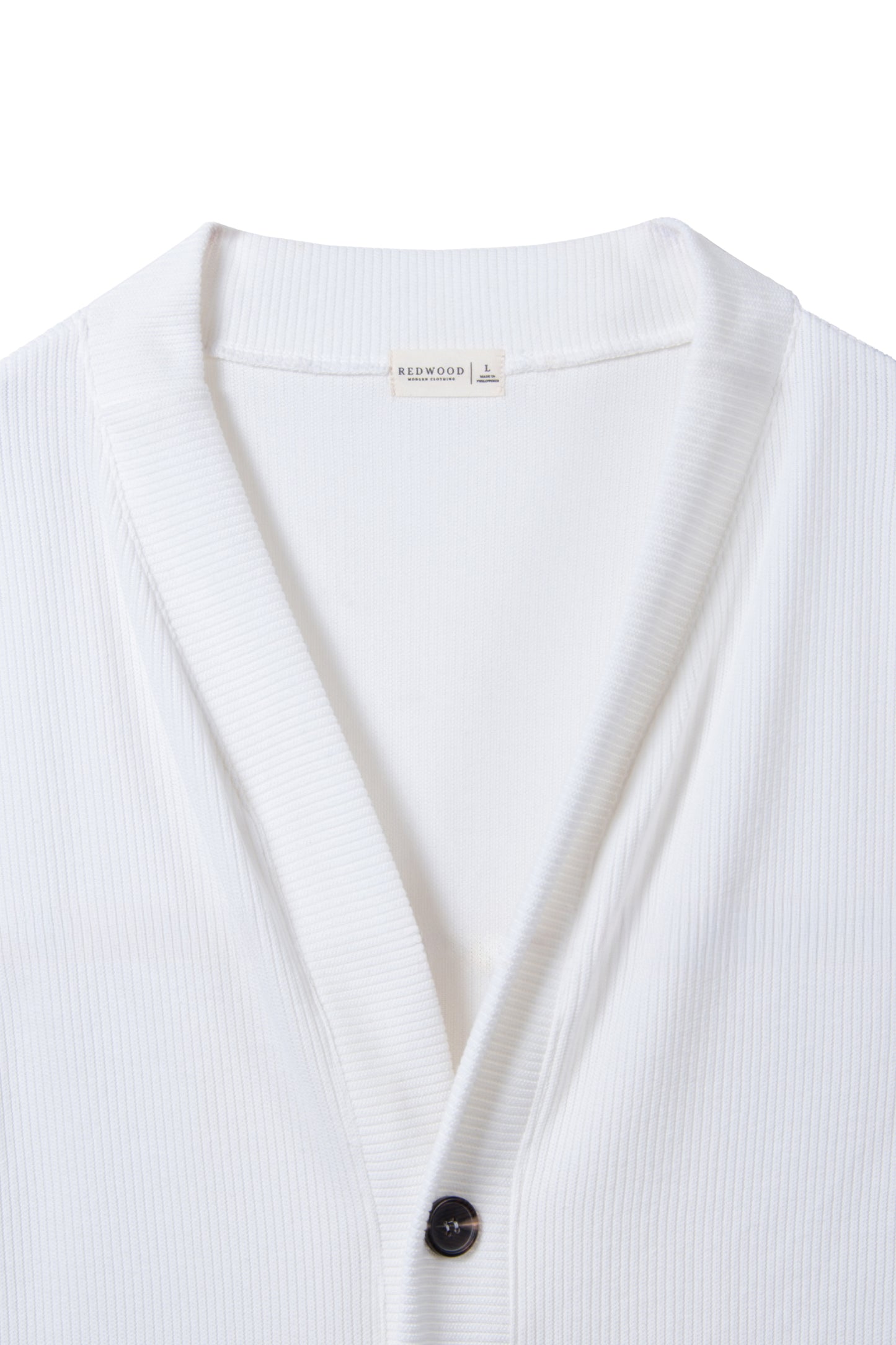 Knitted Cardigan - White