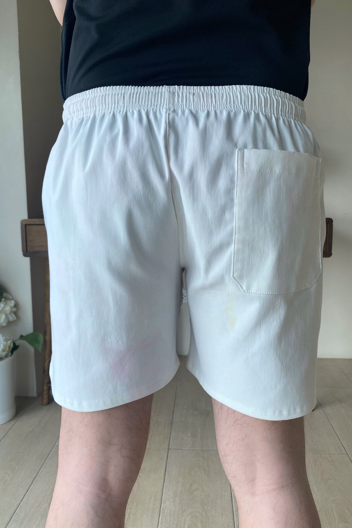 SmartStretch Shorts - Classic White