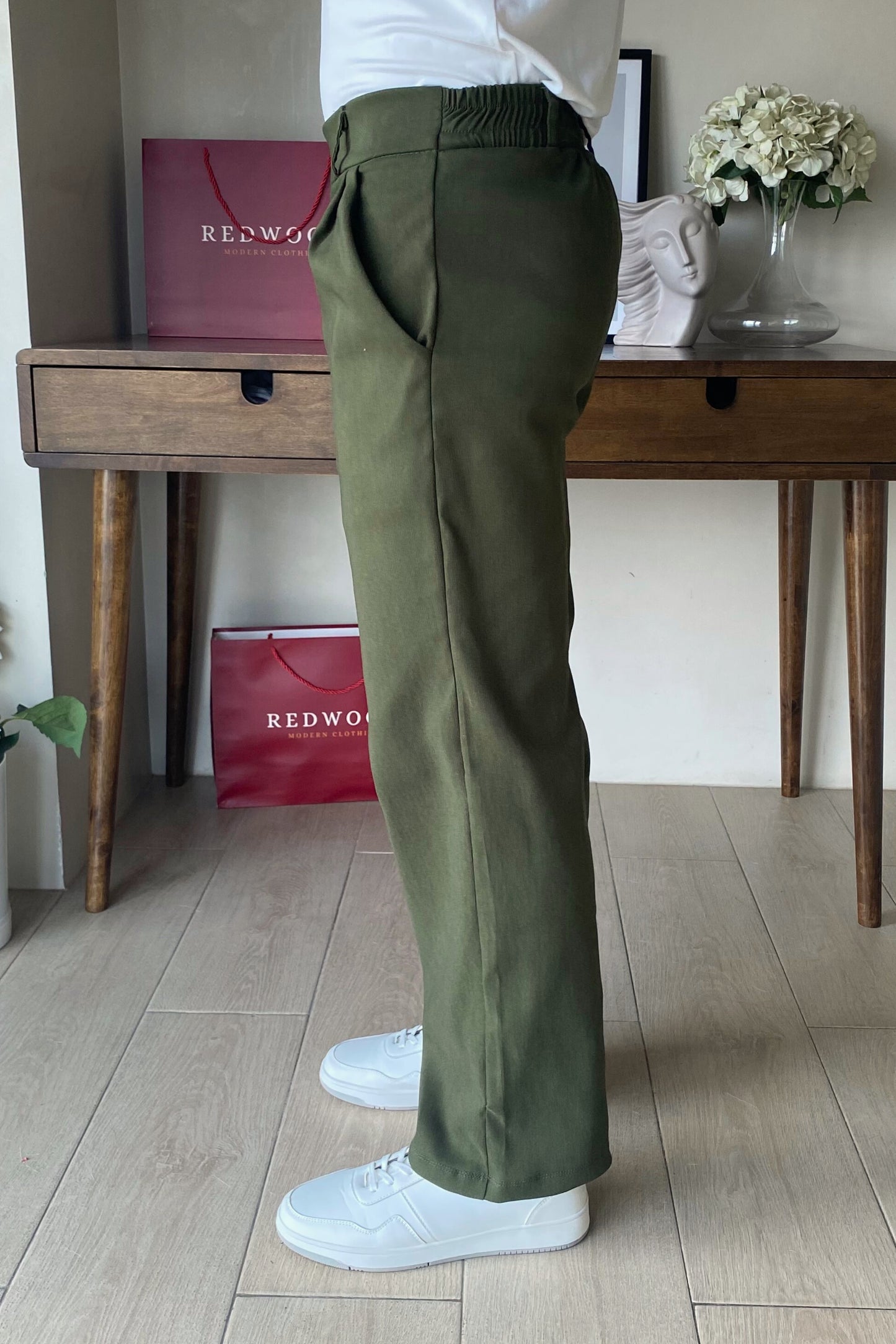SmartStretch Pants - Hunter Green