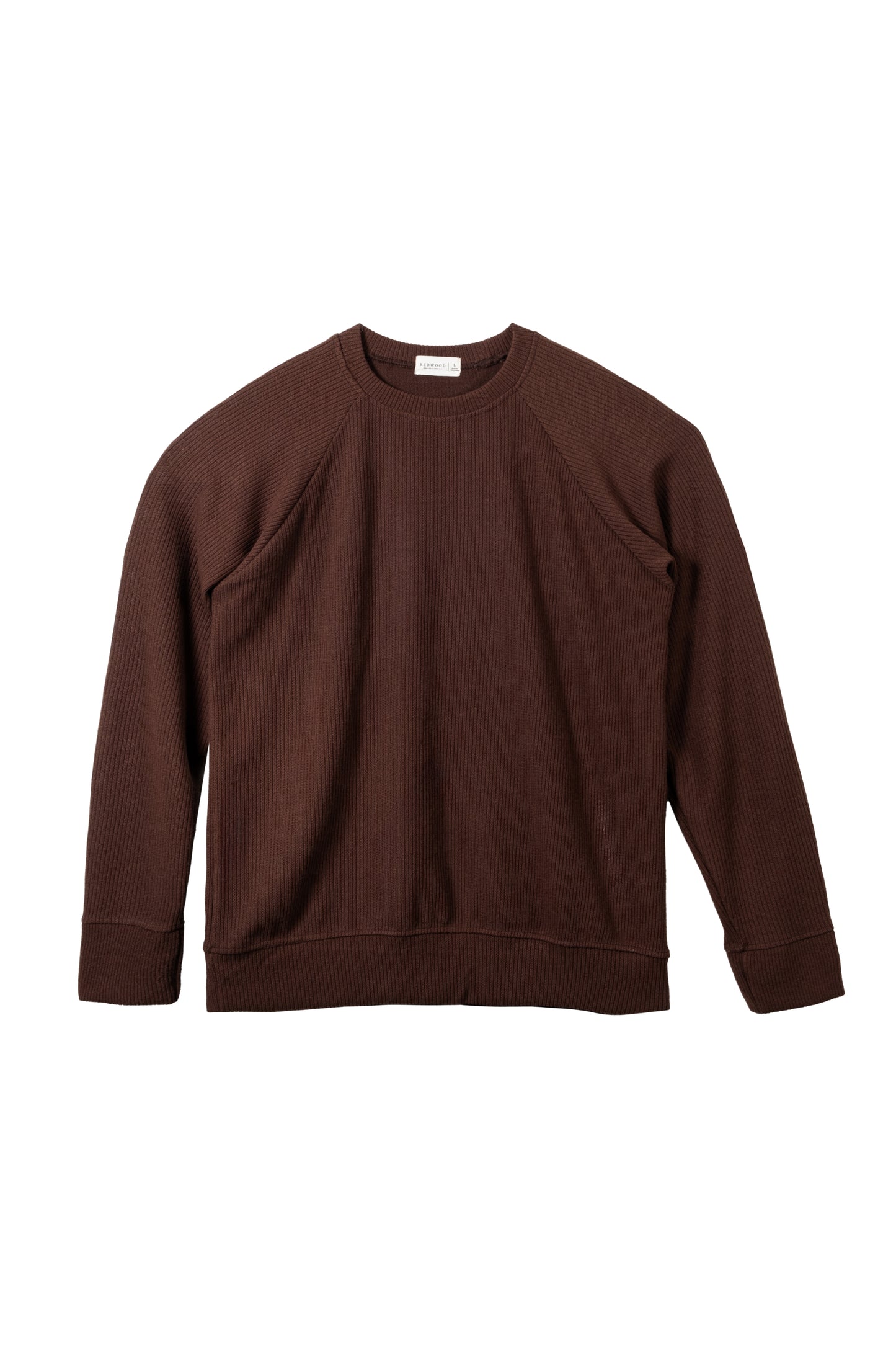 Tailored Fit Knitted Sweater - Cedar Brown