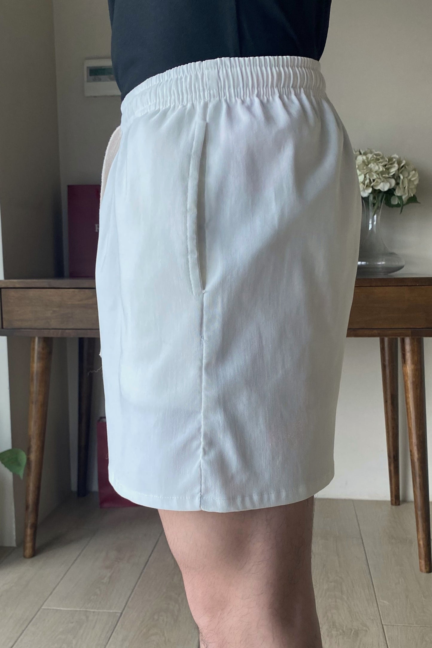 SmartStretch Shorts - Classic White
