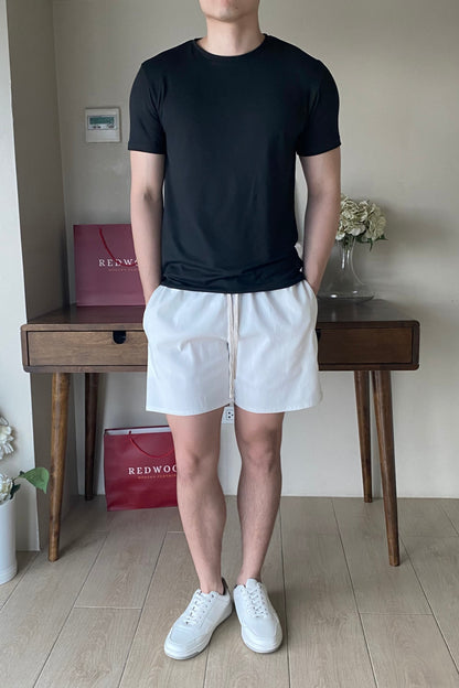 SmartStretch Shorts - Classic White